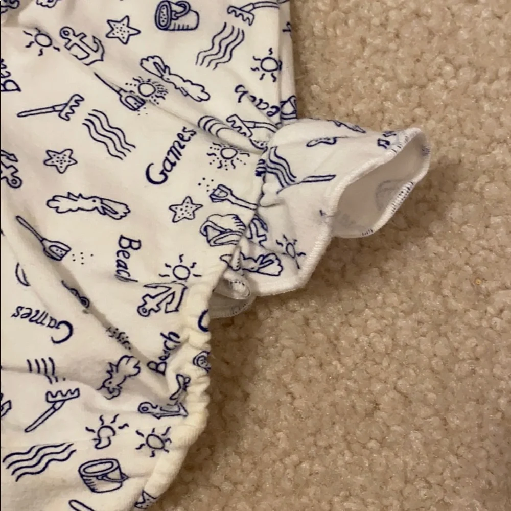 NWT beach print bathing suit one piece